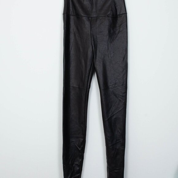 Aritzia Wilfred Free Womens‎ Daria Faux Leather High Waist Leggings Size M Edgy - Picture 5 of 13